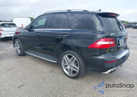 2014 Mercedes-Benz Ml 63 Amg 4Matic from USA, damaged, VIN 4JGDA7EB6EA335861